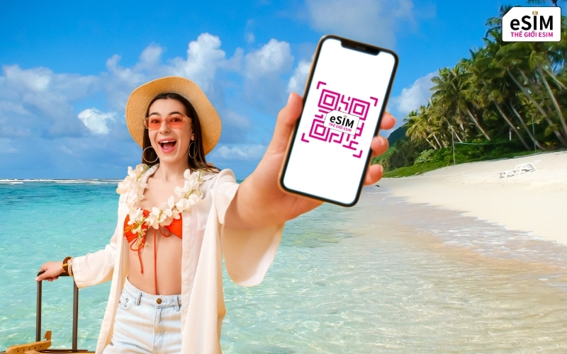 eSIM du lịch là giải pháp kết nối hiện đại, an toàn và tiện lợi vượt trội so với SIM vật lý.